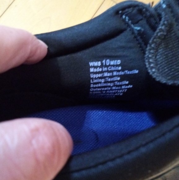 Croft & Barrow Jump Slate weather resistant zip entry agion protected shoes - Picture 3 of 6